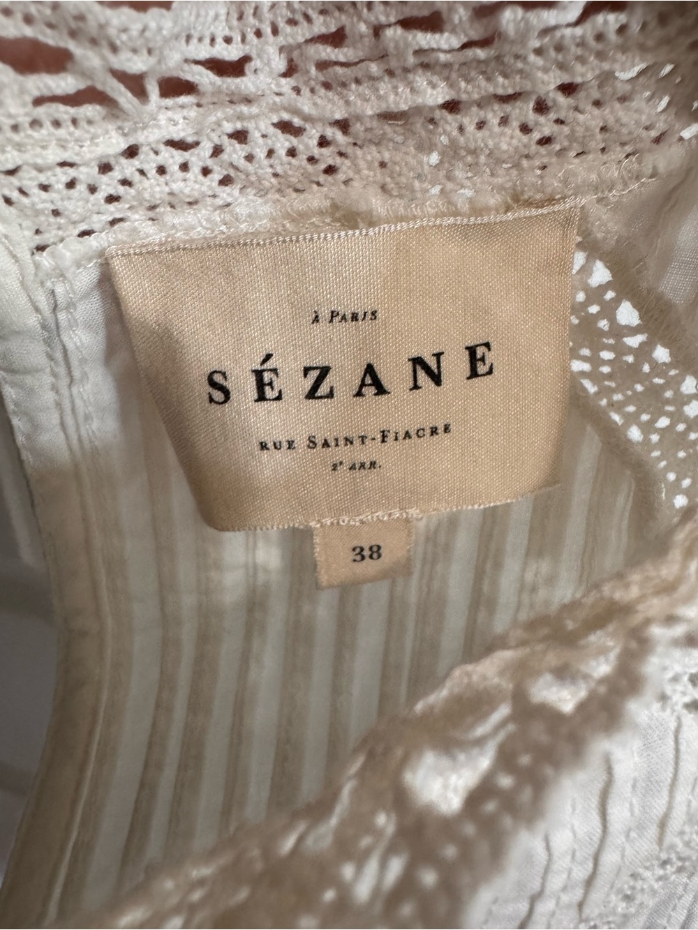 Sezane Bert Blouse - Picture 7 of 9